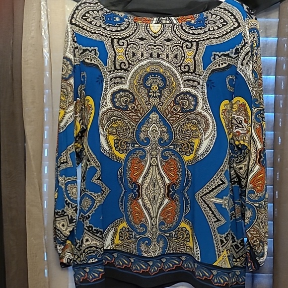 Alfani size 1x printed top. - Picture 3 of 6